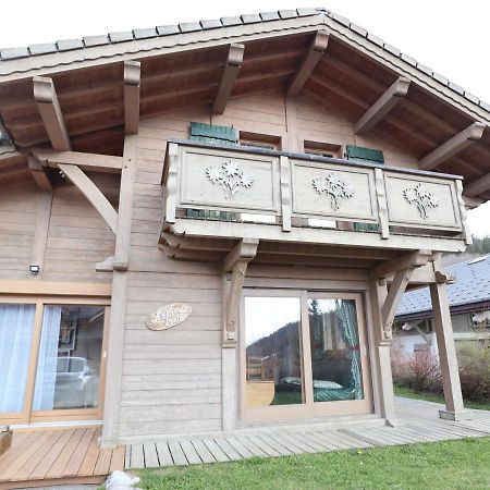 Chalet Cosy Aux Gets, Proche Du Lac Avec Sauna Et Parking Prive - Fr-1-623-58 Ле-Гет Экстерьер фото