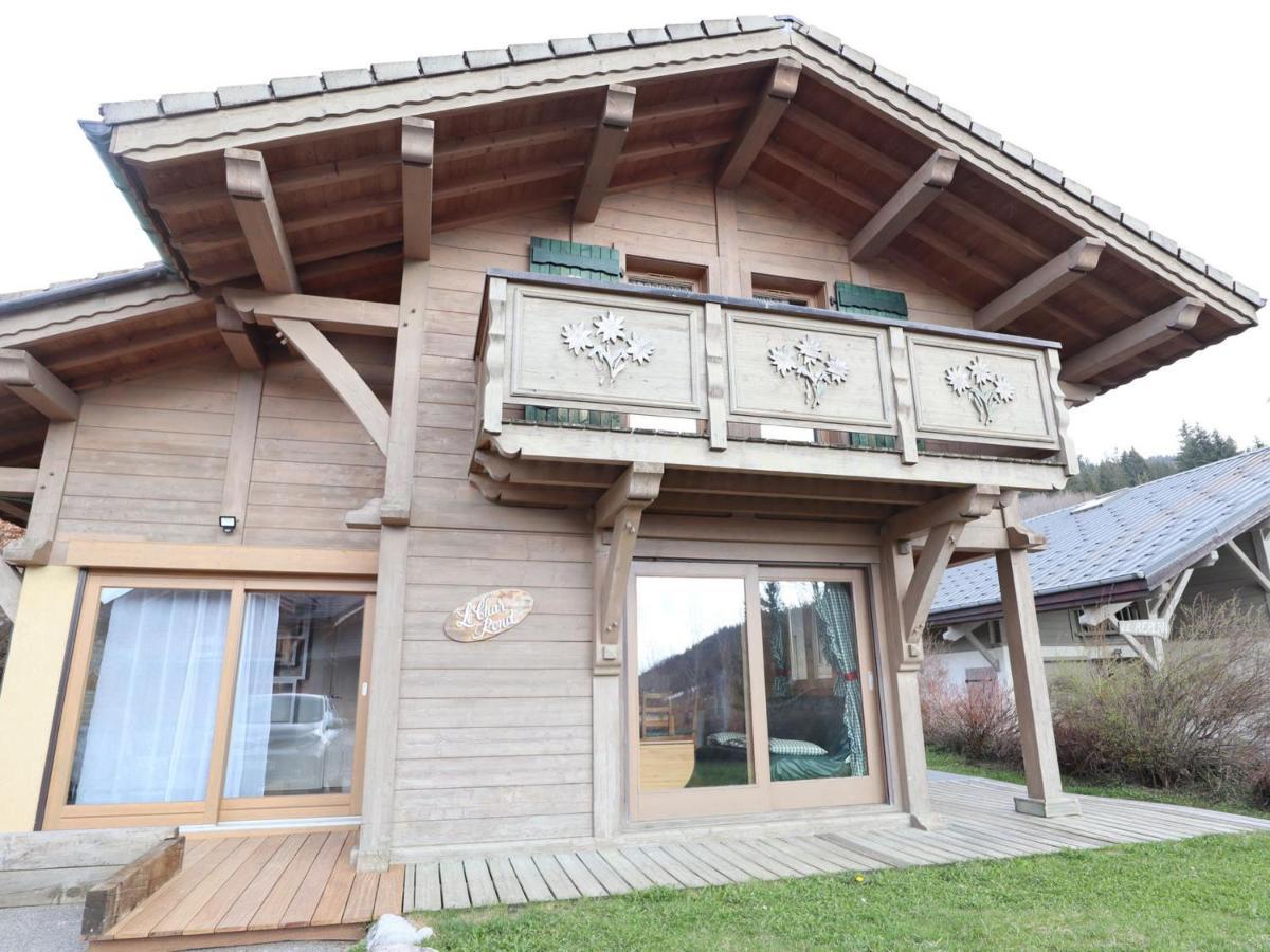 Chalet Cosy Aux Gets, Proche Du Lac Avec Sauna Et Parking Prive - Fr-1-623-58 Ле-Гет Экстерьер фото